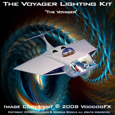 2010 THE VOYAGER Moebius Model Kit #831 