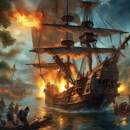 Pirate Ship Cannon Effect